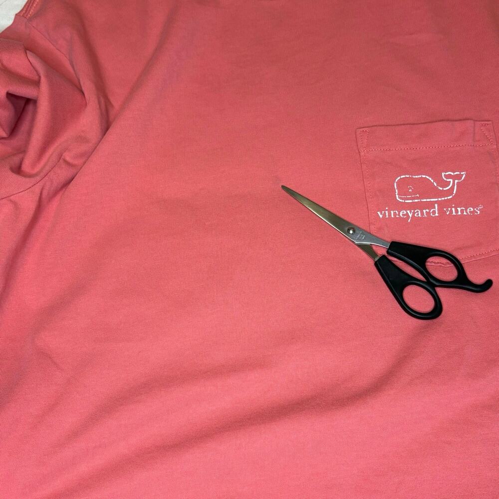 Vineyard Vines Long Sleeve t-Shirt Men's XS Coral - Picture 10 of 10
